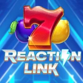Reaction Link slot logo by Playtech at Clover CasinoReaction Link